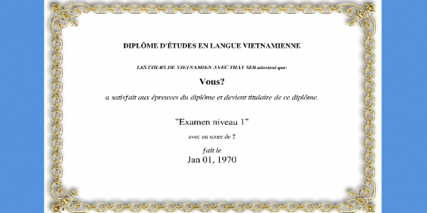 EXAMEN NIVEAU 1