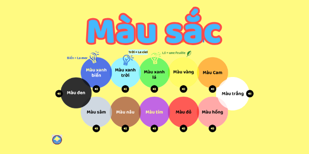 Les couleurs